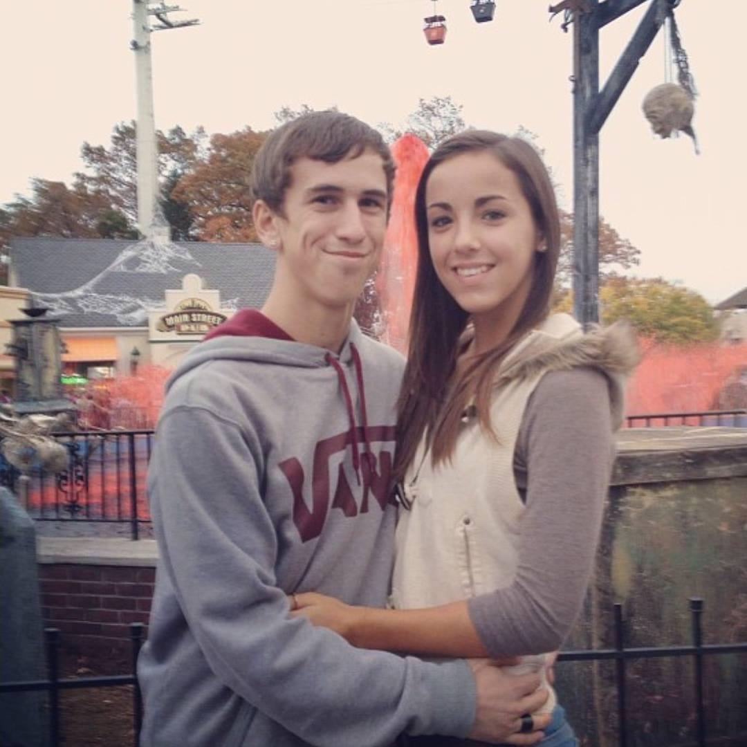 First time together at six flags