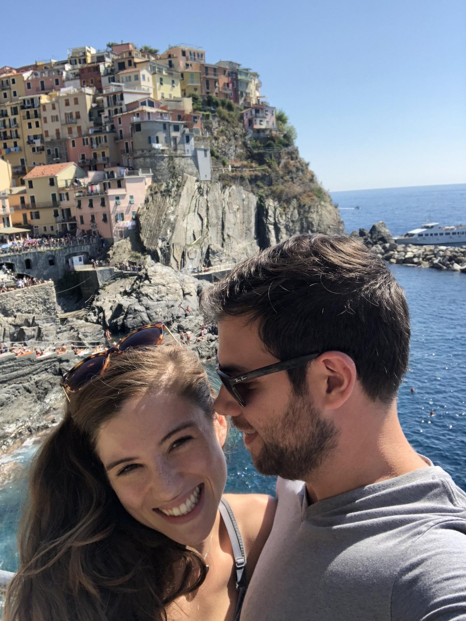 Kisses in Cinque Terre