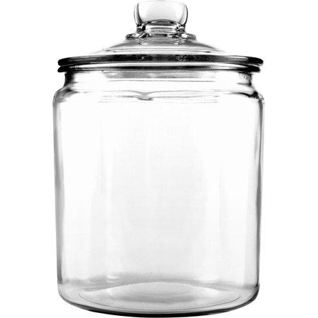 Anchor Hocking 1/2 Gallon Heritage Hill Glass Jar with Cover