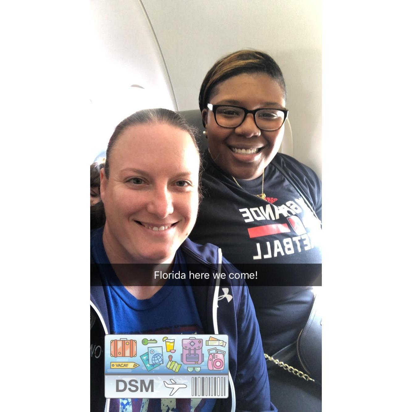 First Plane ride together