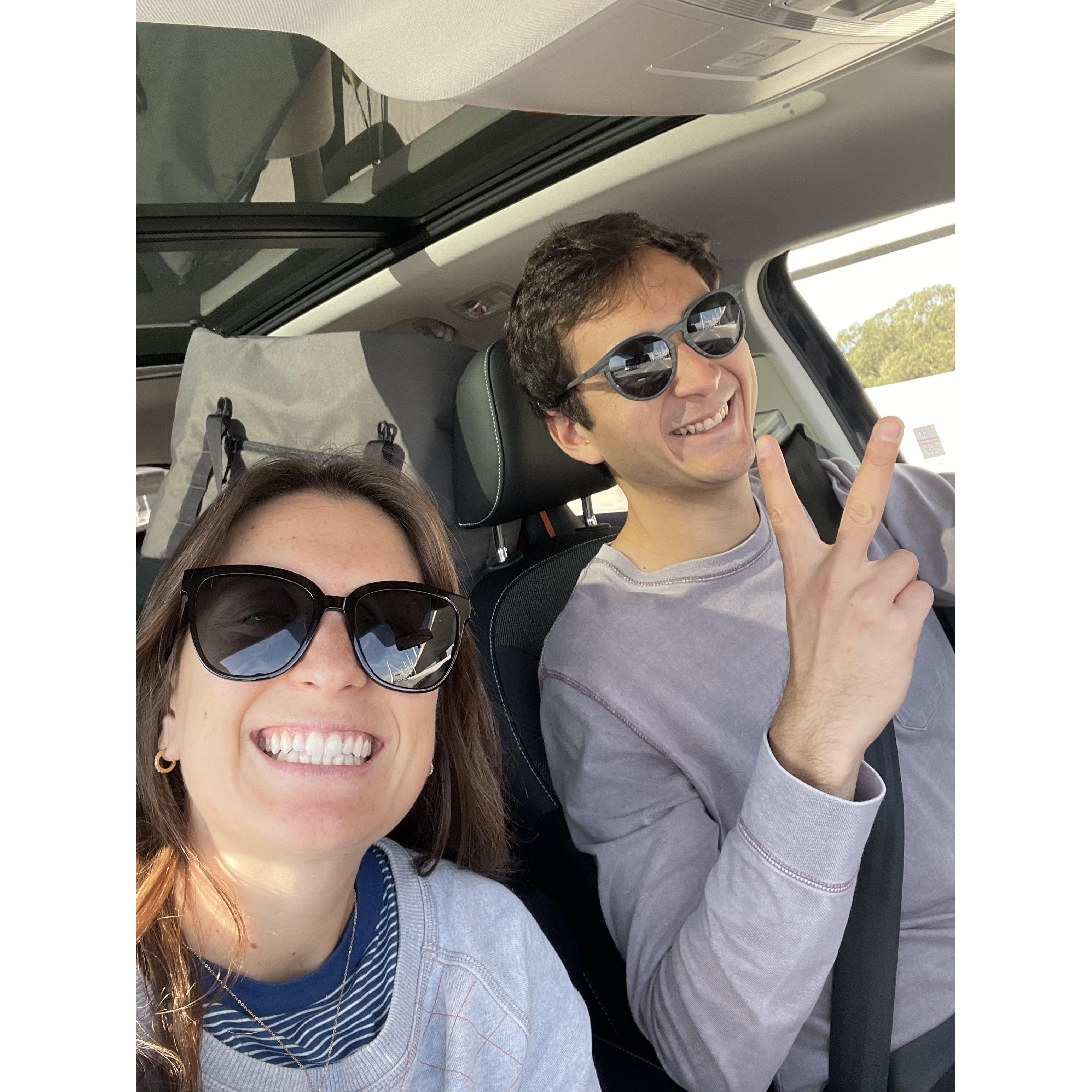 Off to the east coast, moving to Charleston! Bye SF we love you!