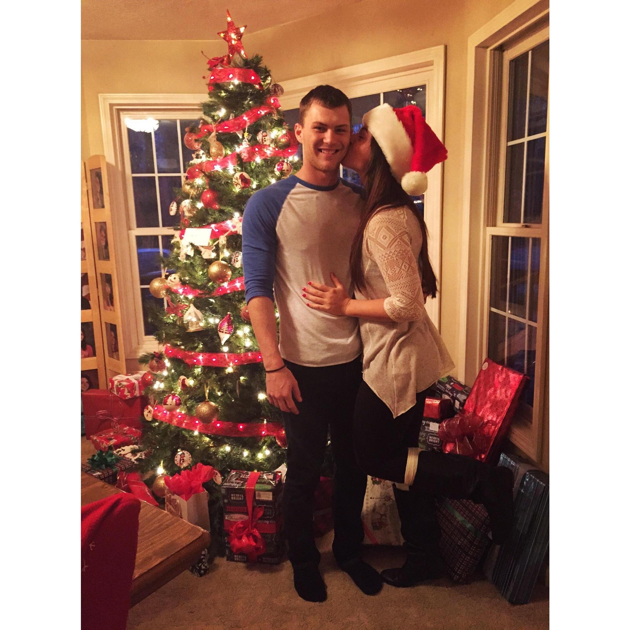 Our first Christmas.