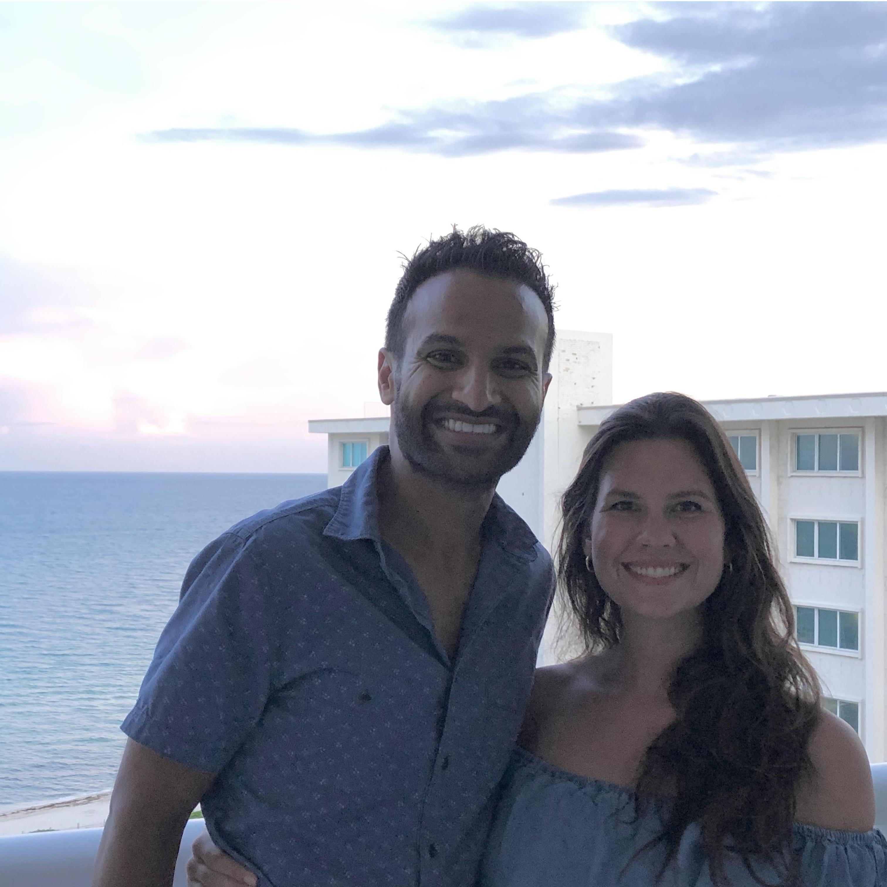 At Mom's Beach Condo in Miami!