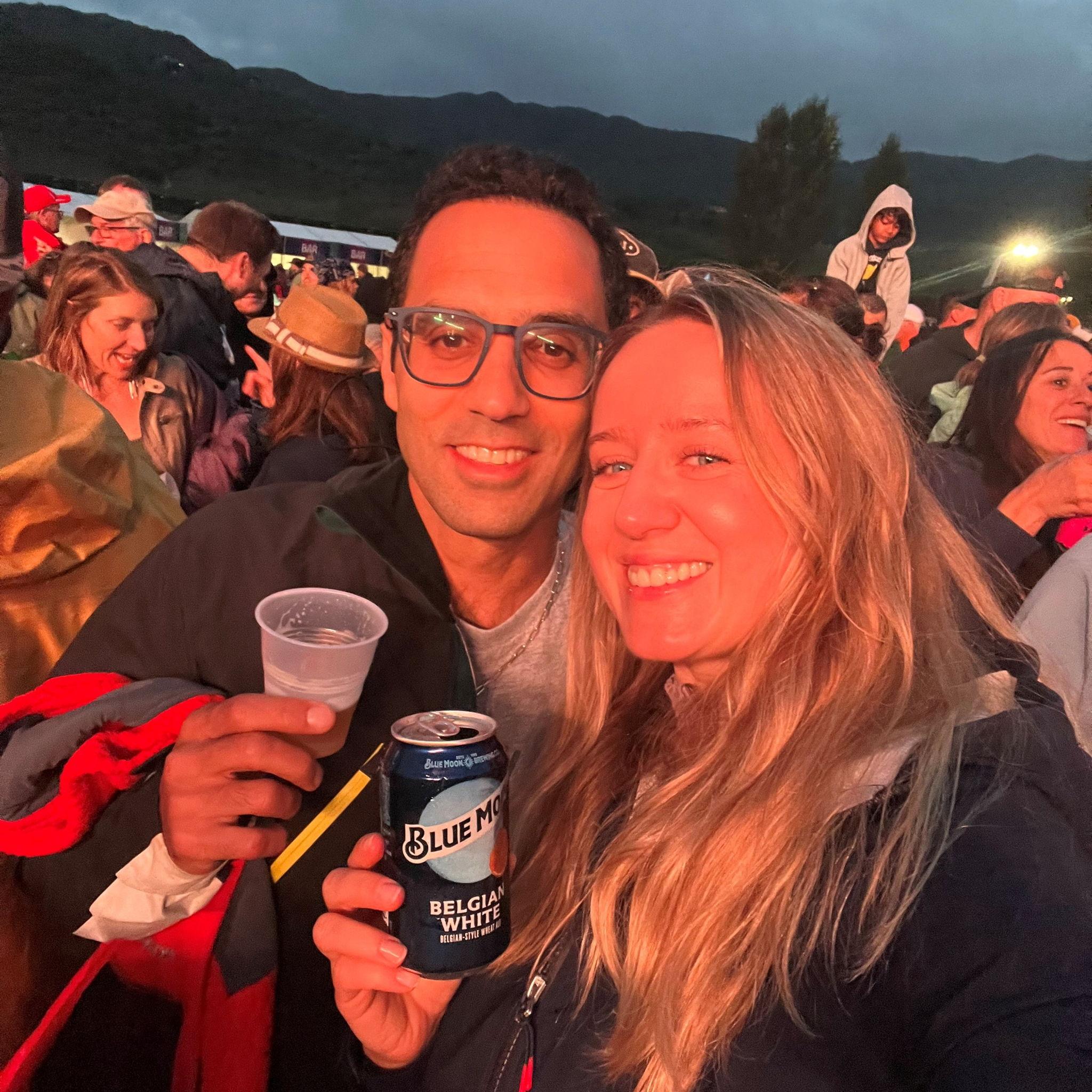 ...dancing in the rain part 2, this time at the Aspen festival, where a lot of fun was had ...