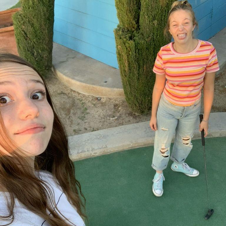 first time going mini golfing