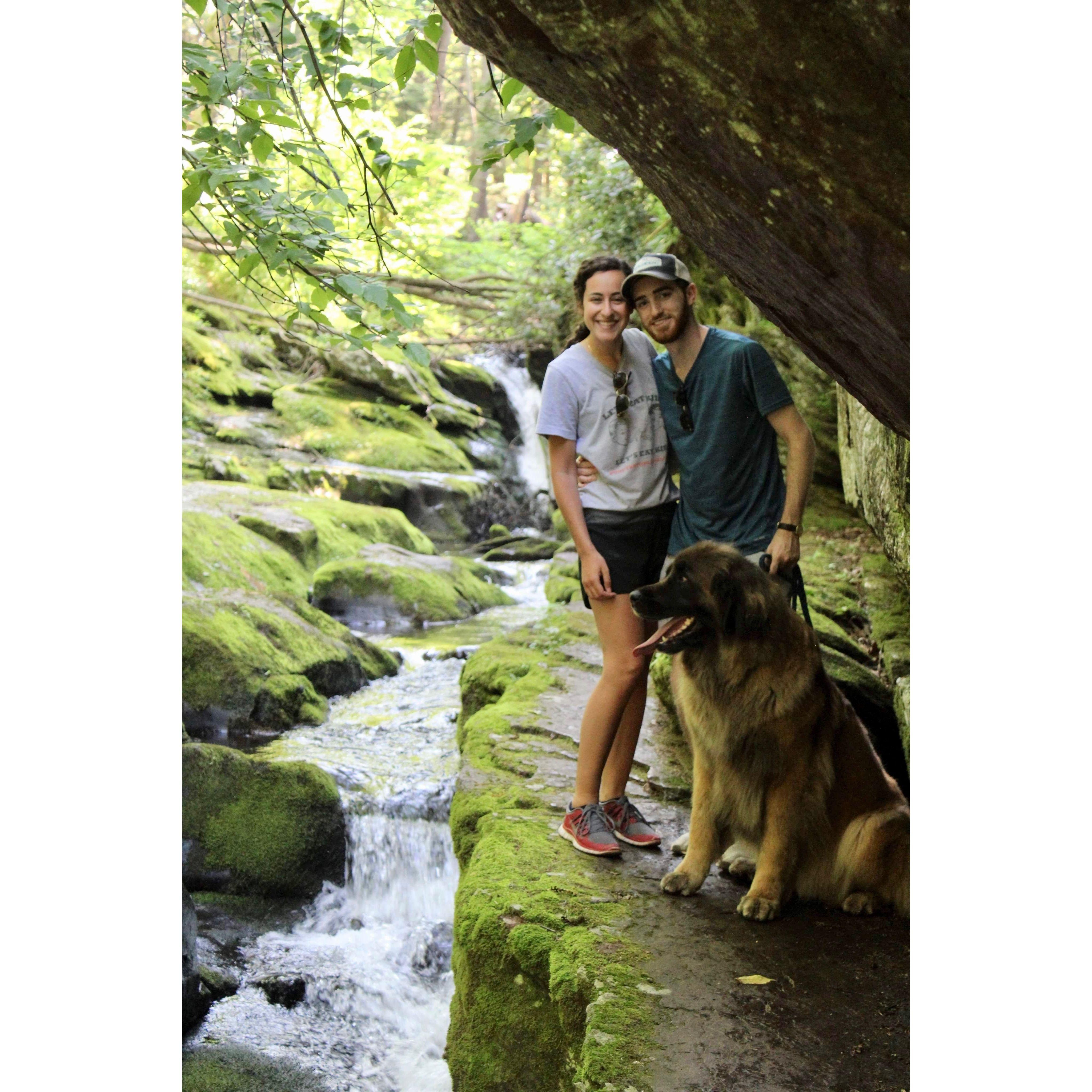summer 2020- Peter's first time discovering the joys of Blairstown!