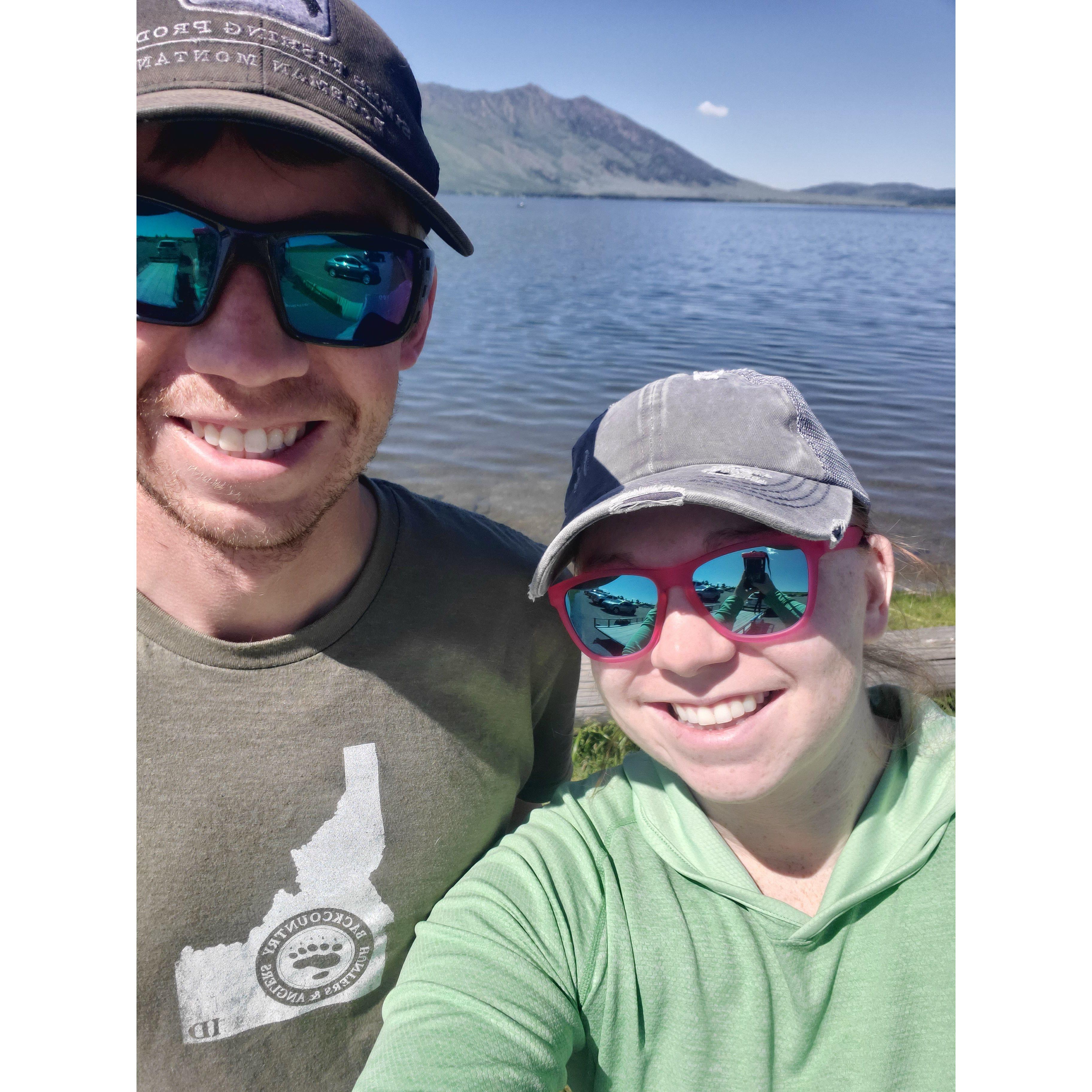 Henry's Lake in the summer