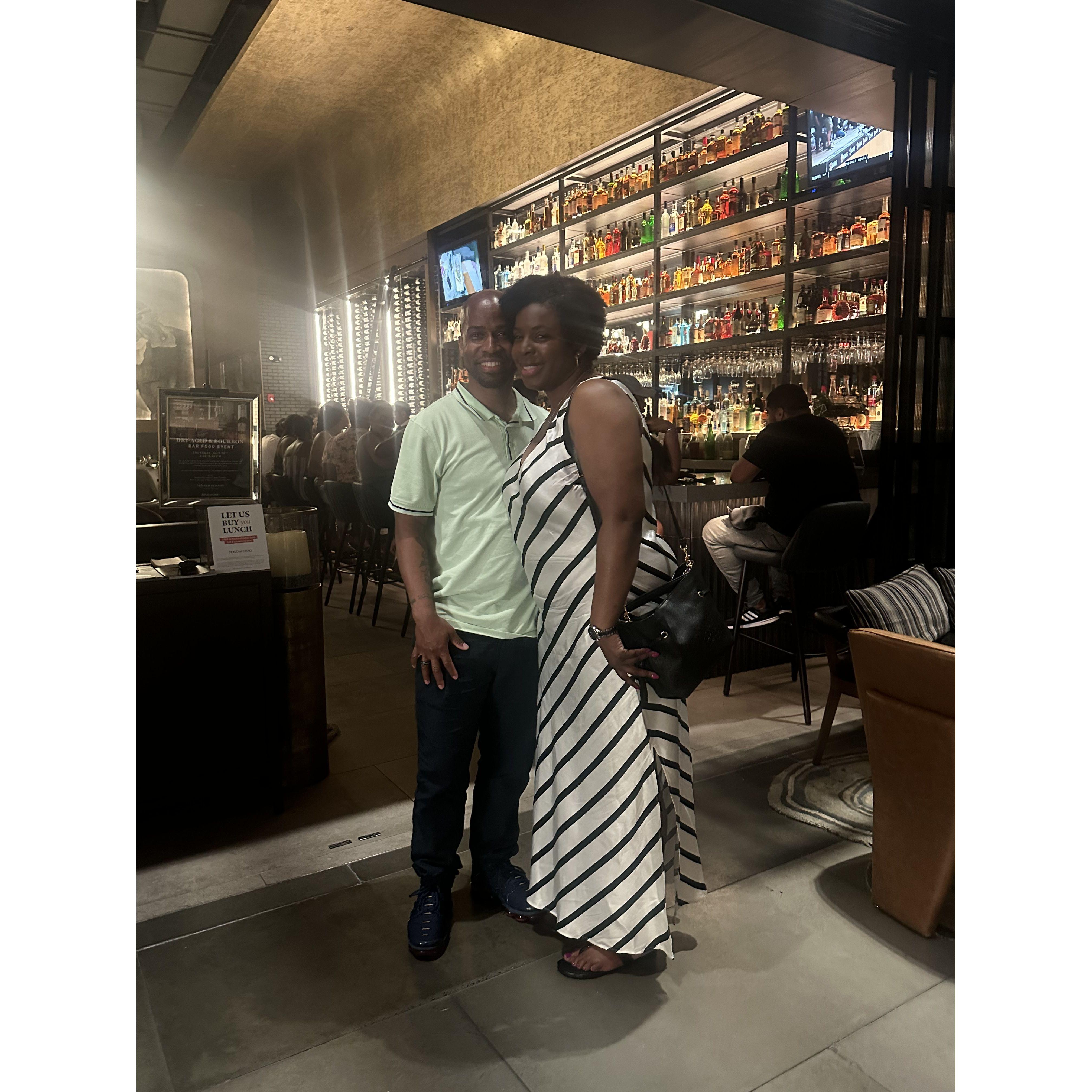 Our first official date at Fogo de Chão—where great food met great conversation. The night that sparked a journey filled with love, laughter, and unforgettable memories. ❤️

#DateNight #FogoMemories