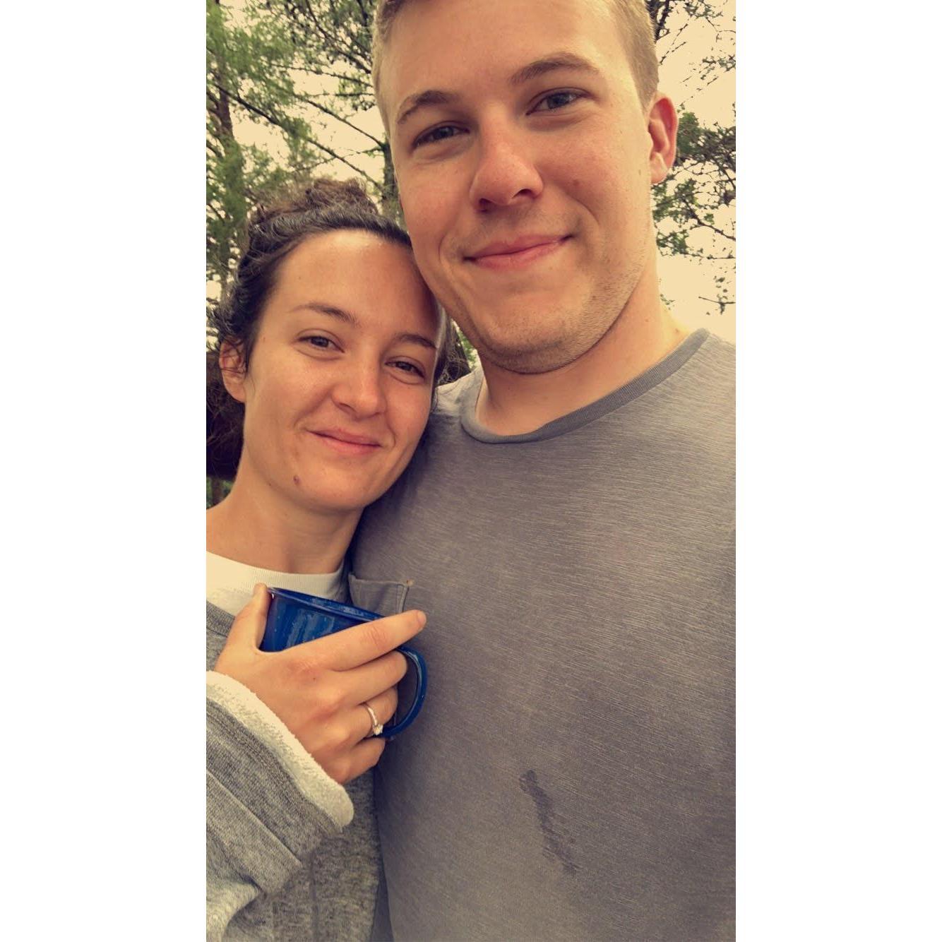 Right after we got engaged!