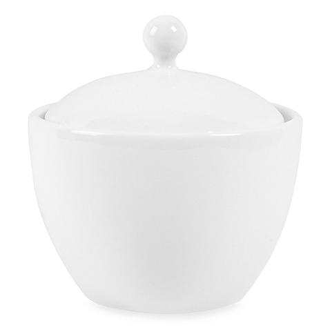 Everyday White® by Fitz and Floyd® Sugar Bowl with Lid