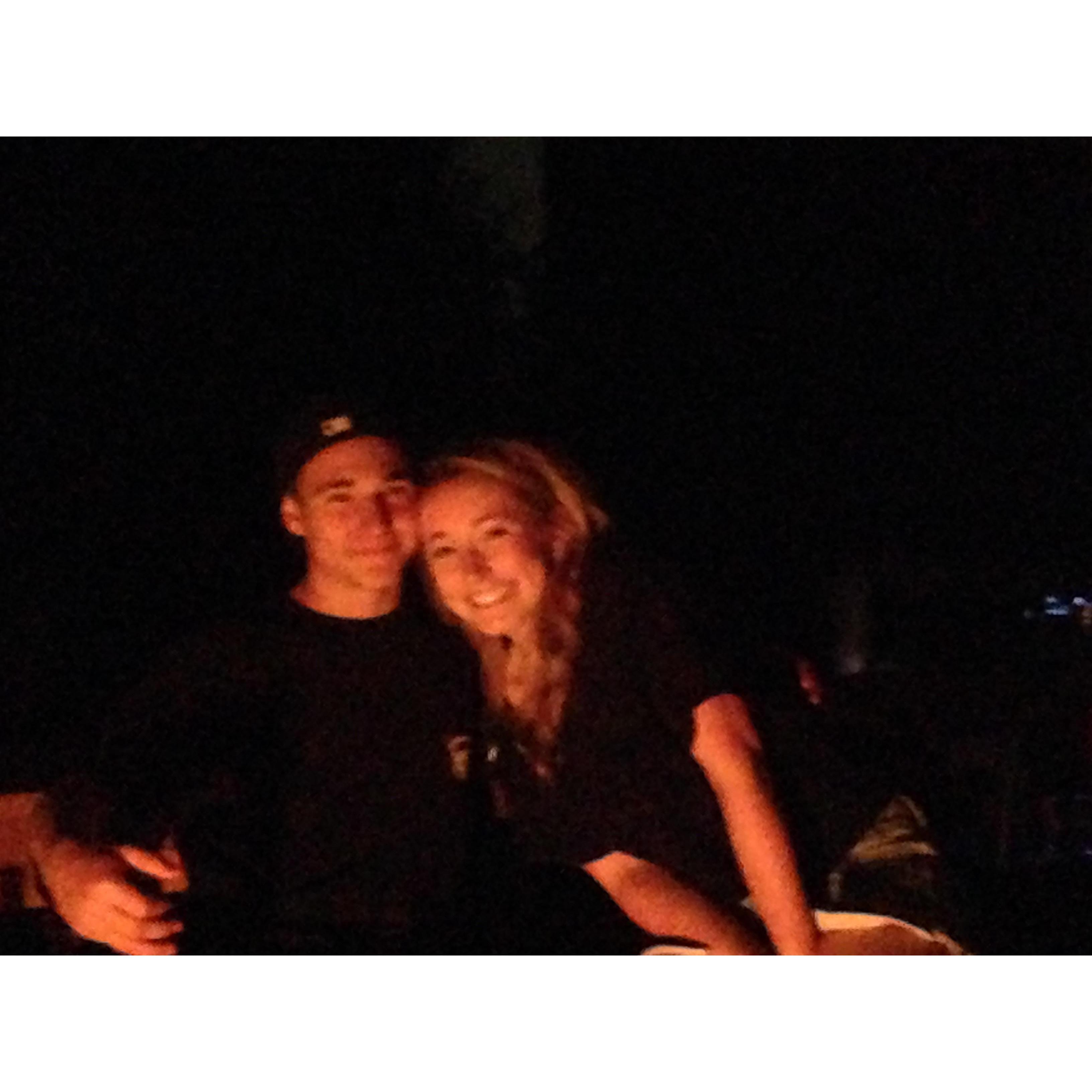 Taken in 2015 after a concert