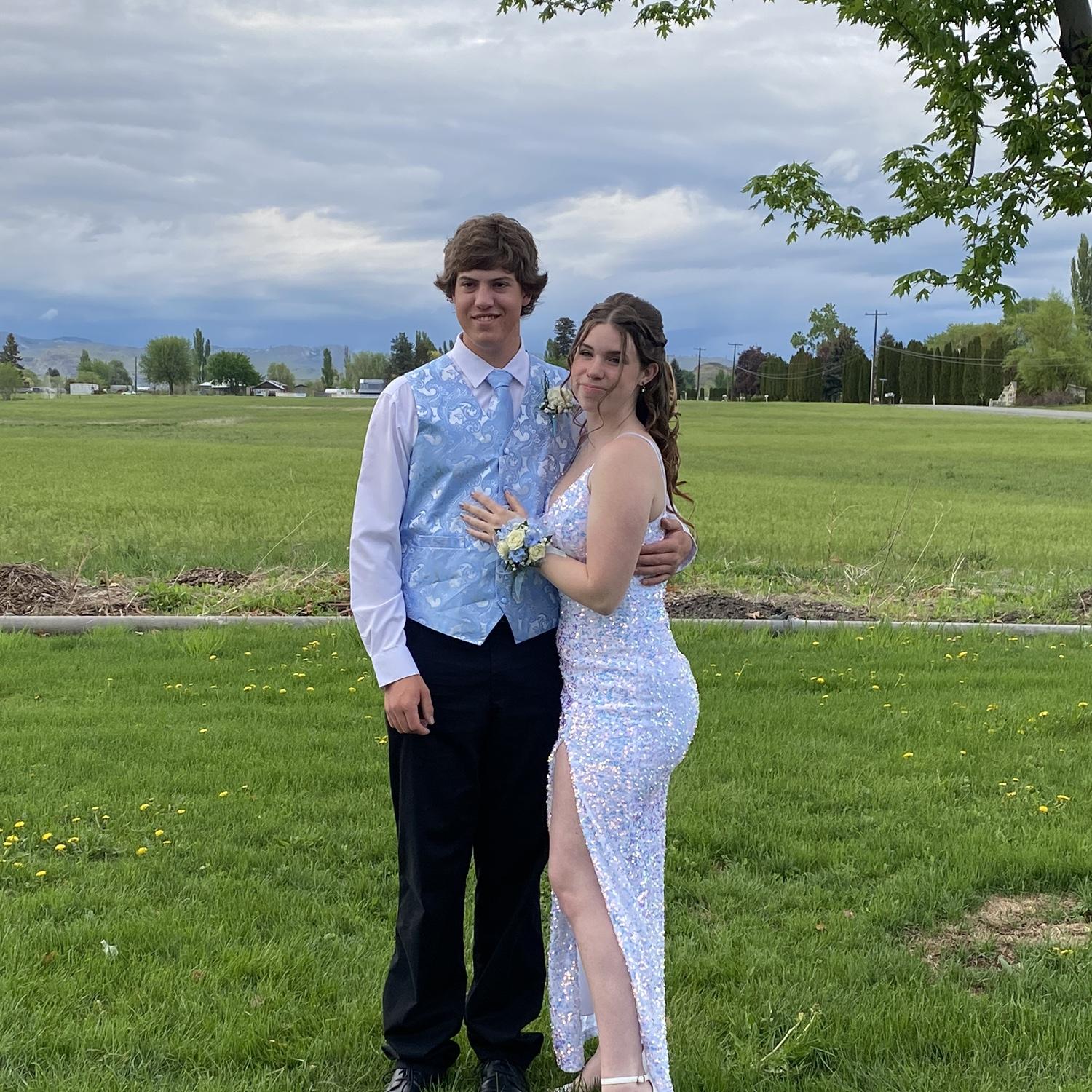 Trev’s senior prom!