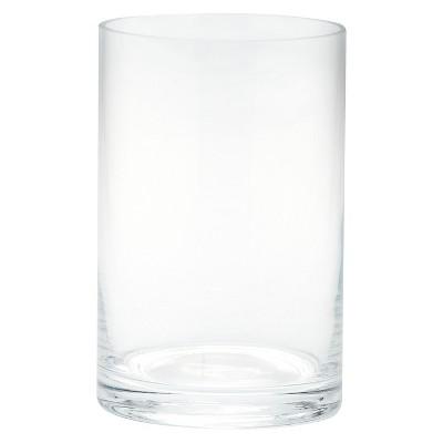 Diamond Star Glass Cylinder Vase Clear (6"x4")