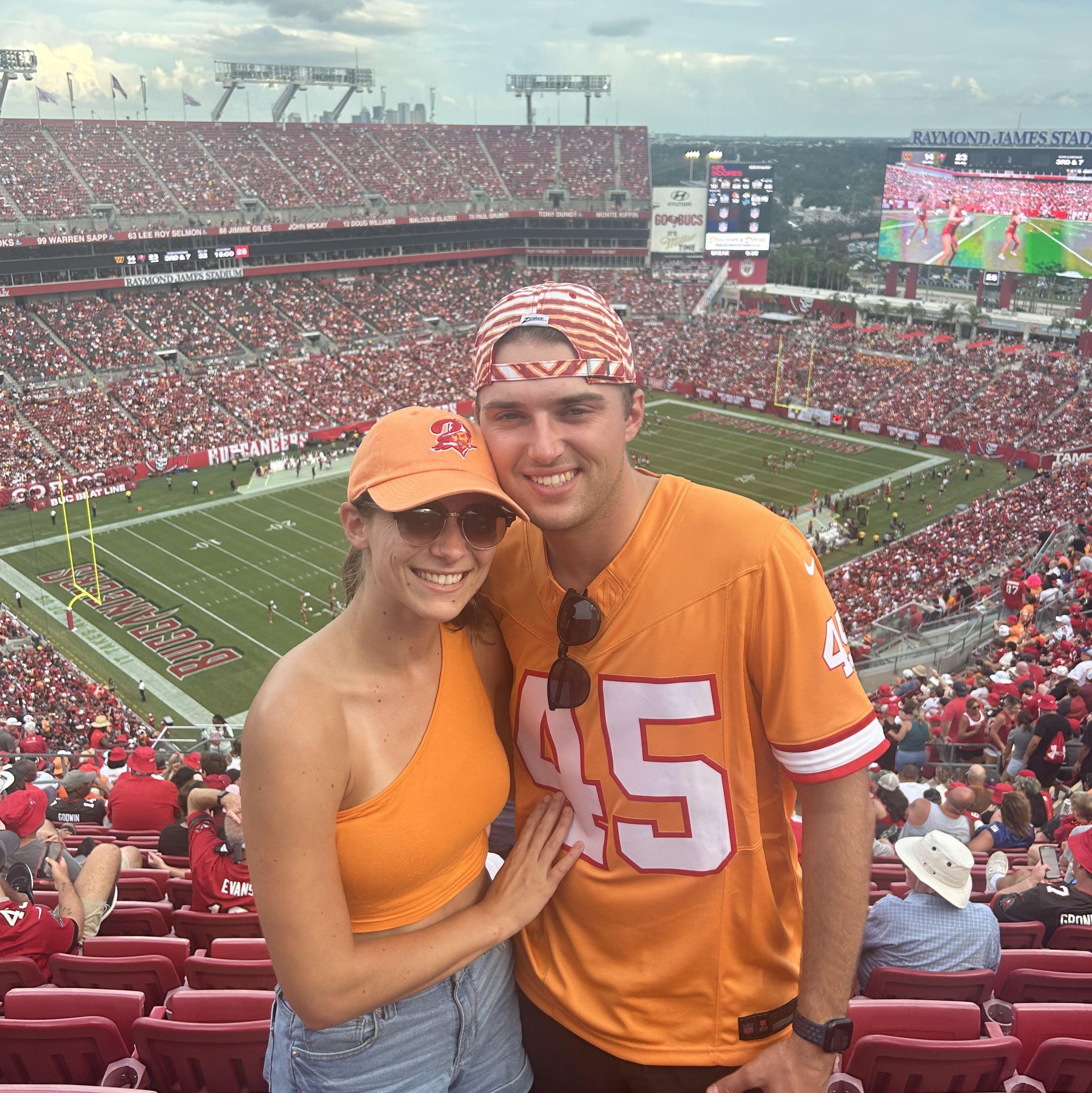 Curtis' favorite creamsicle team