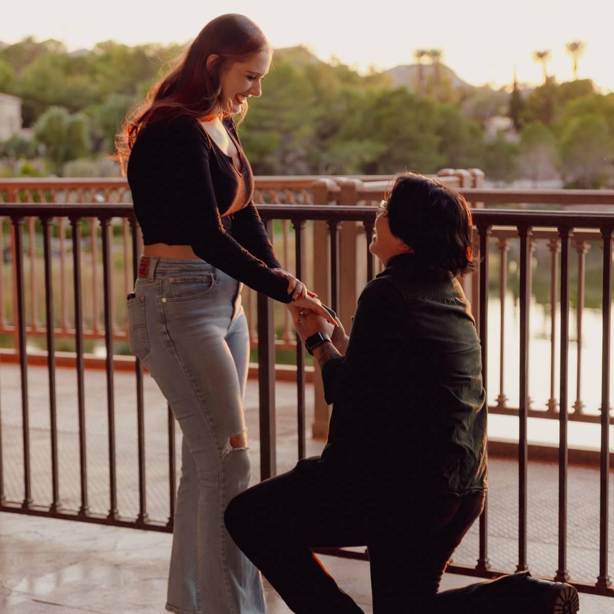 The moment I said YES!