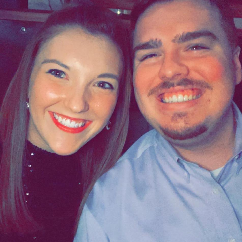 Our first big "fancy" date where we miscalculated just how much we were spending...whoops!