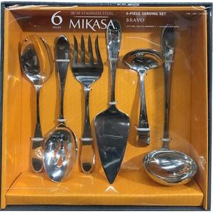 Mikasa Bravo 6 Piece Serving Set in Stainless Steel