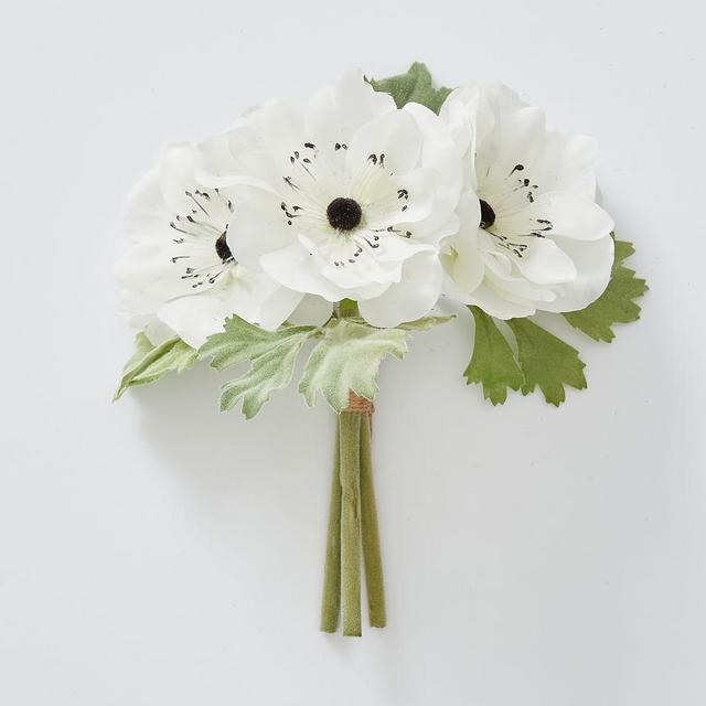 Anemone Clippings Bundle, Small, White