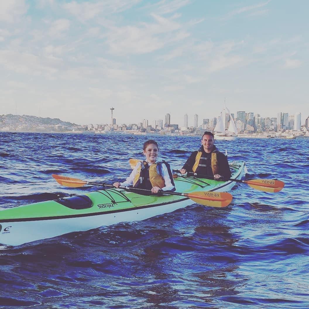 Kayaking in Seattle, Washington