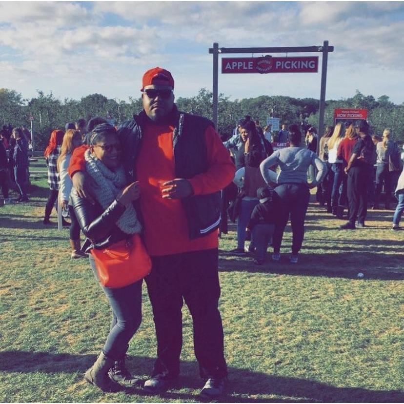Apple picking and wine tasting in the fall of 2018.
