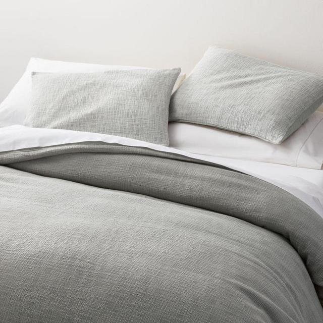 Lindstrom Grey Full/Queen Duvet Cover