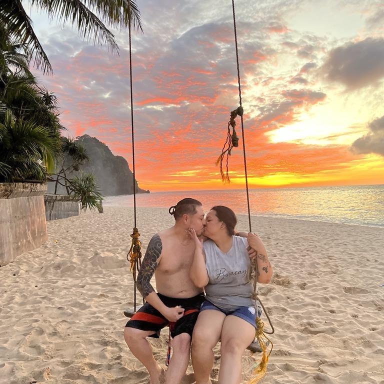Loving the sunset in Hinugtan Philipines 2023!