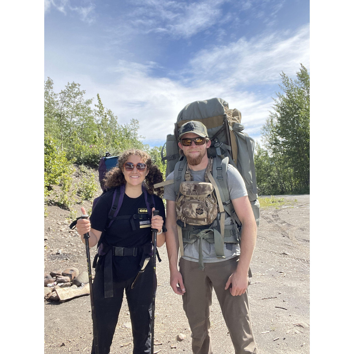 First successful backpacking trip. Many sheep were spotted.