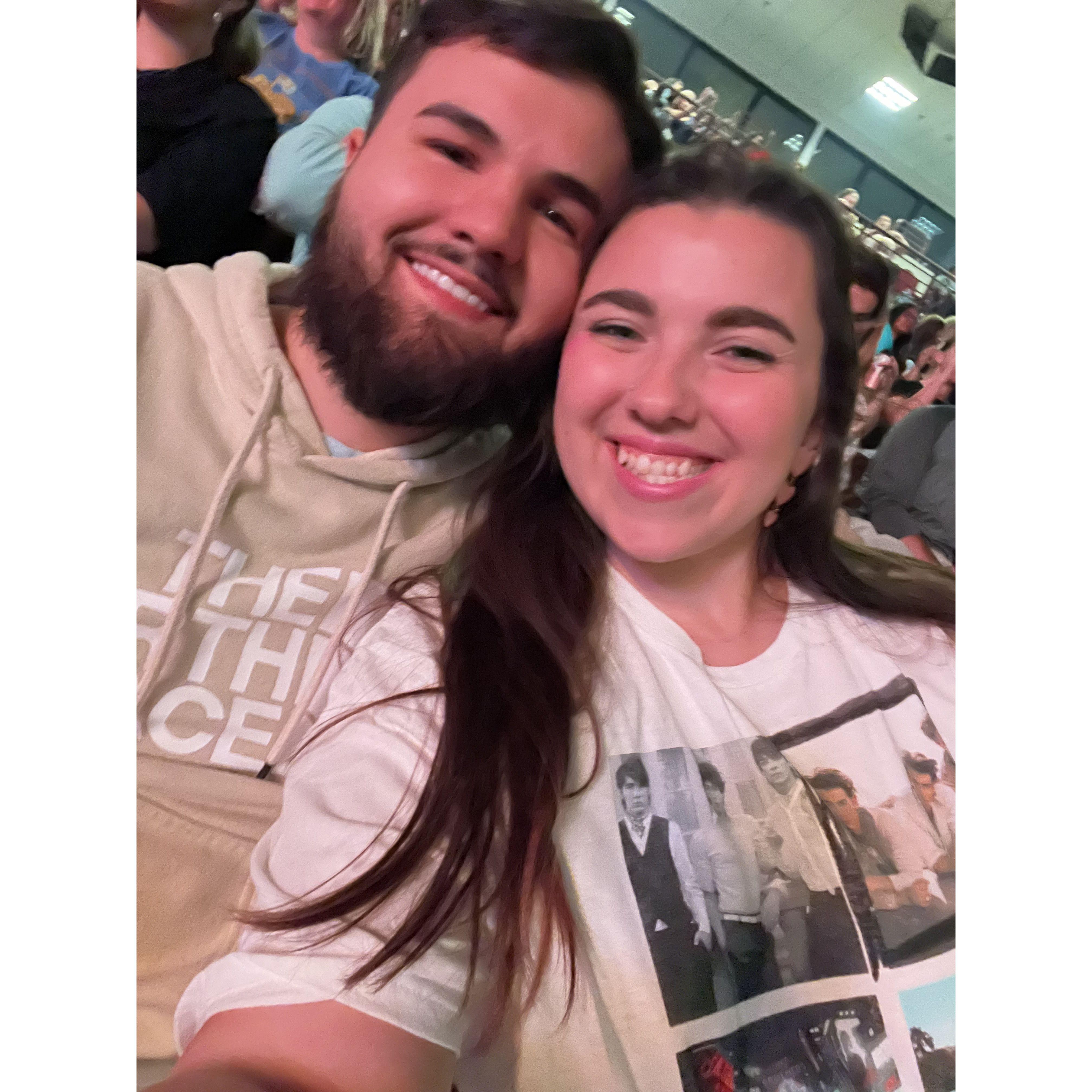 Us at the Jonas Brother’s Conecert