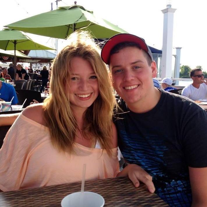 This was taken our first summer together