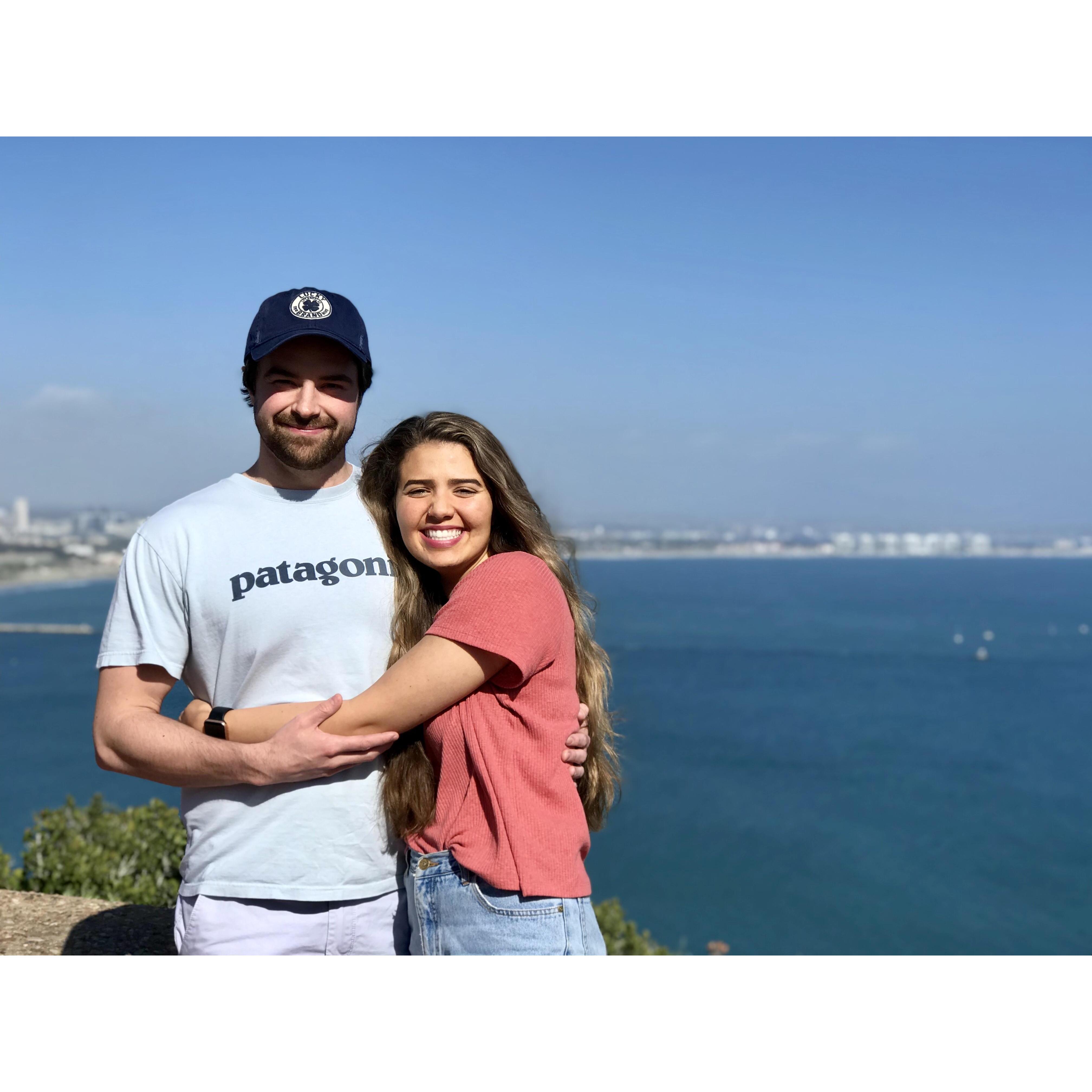 Cabrillo National Monument with my handsome fiance!!!