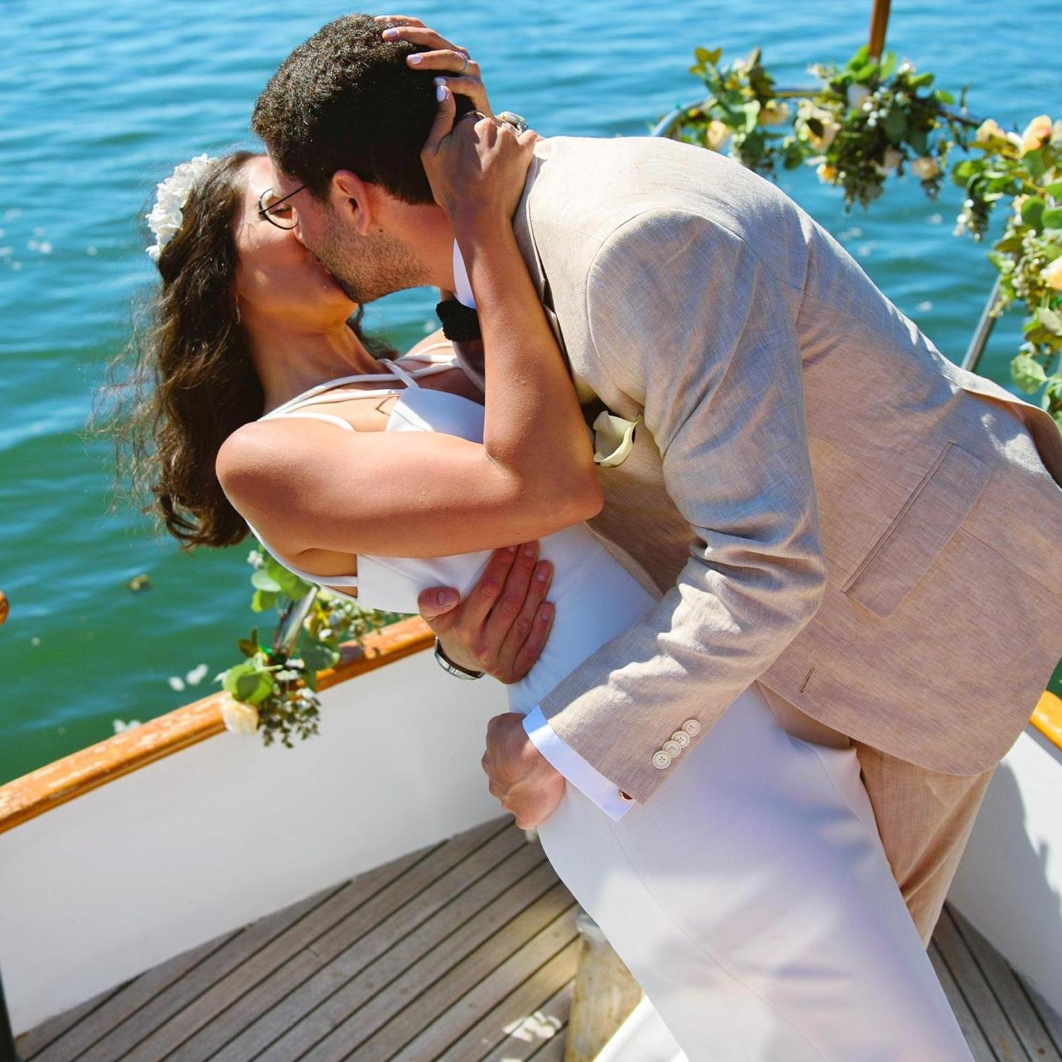 Right after we said I do.