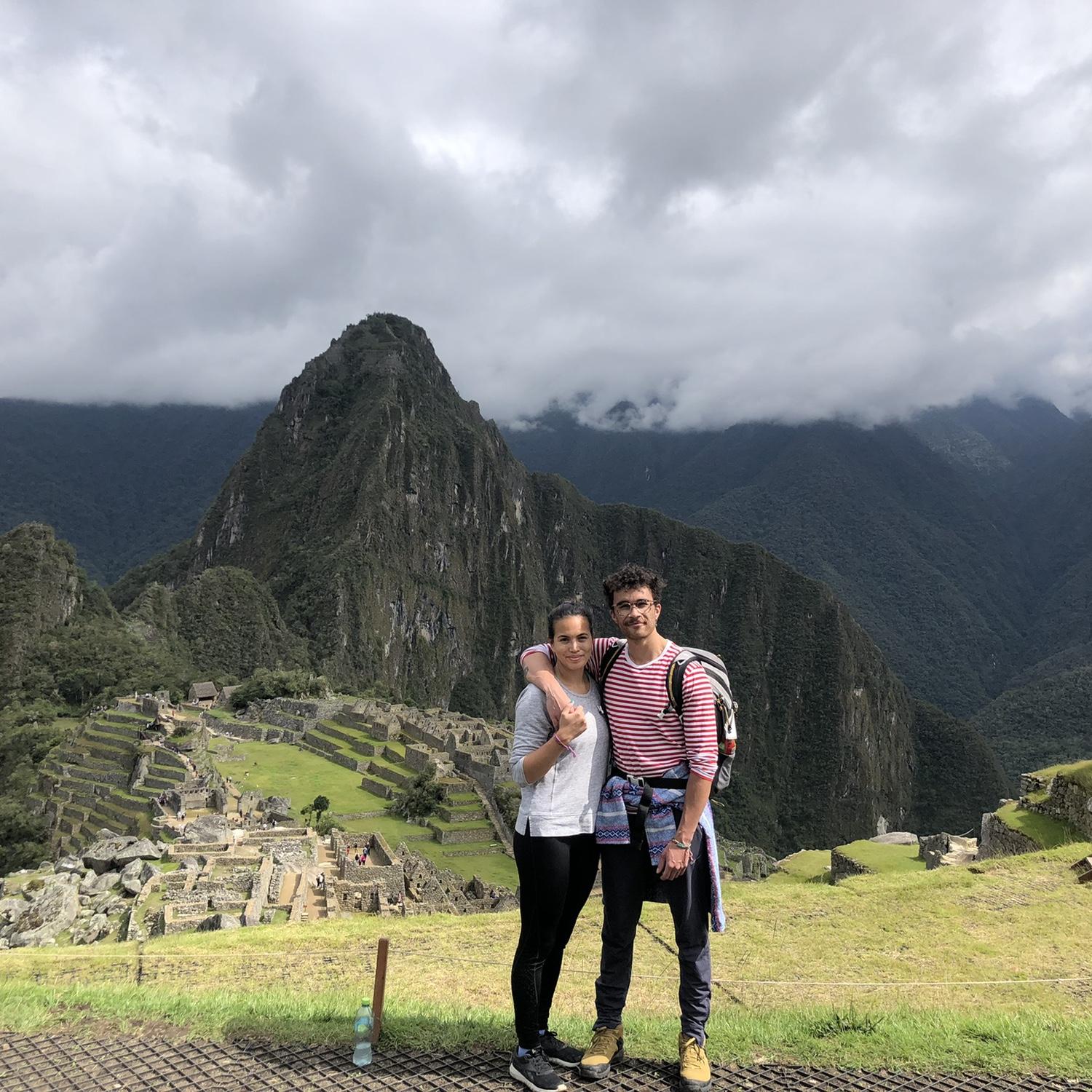 Machu Picchu together for Braden's birthday