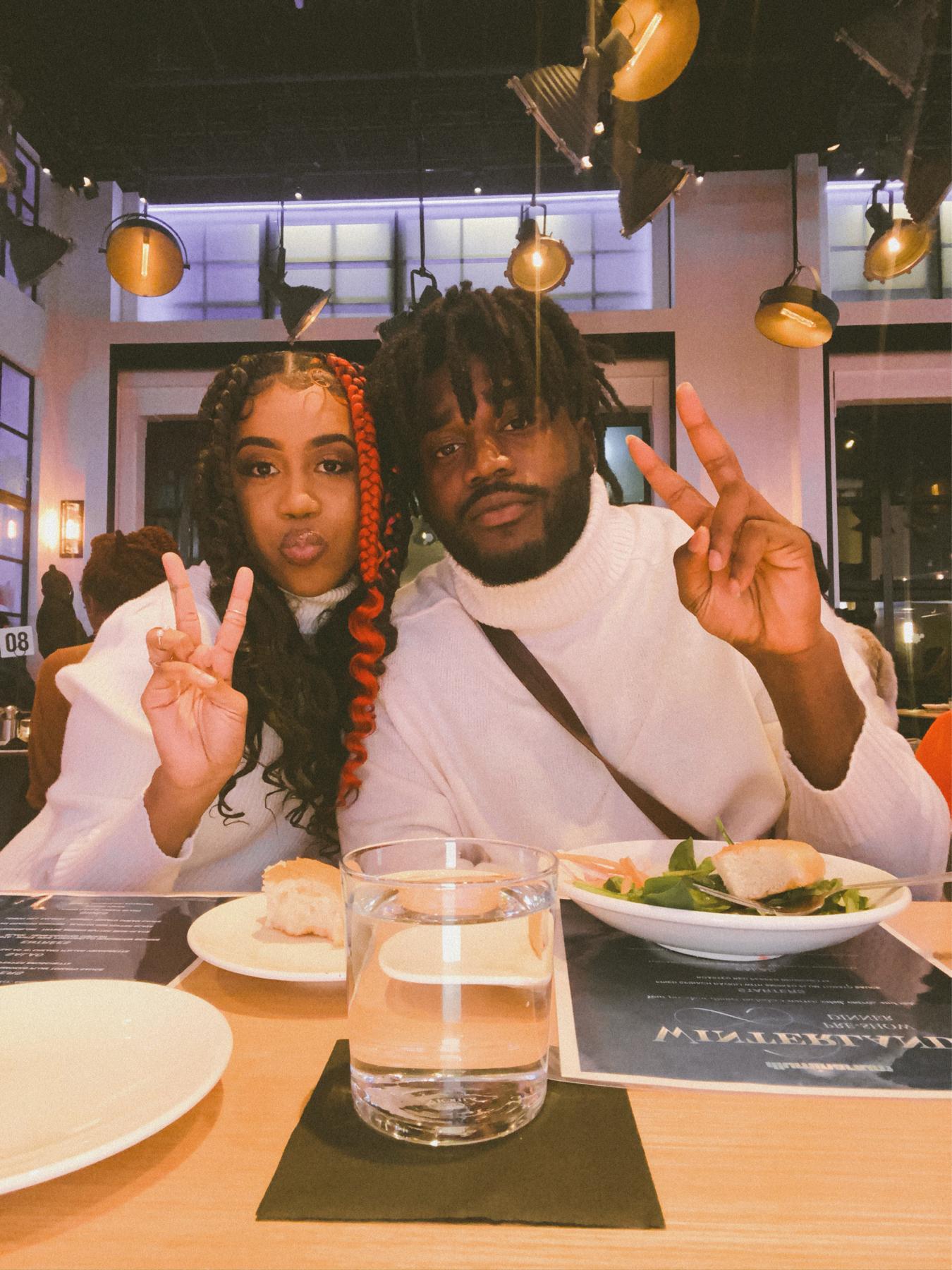 We decided to match for Asha’s birthday!