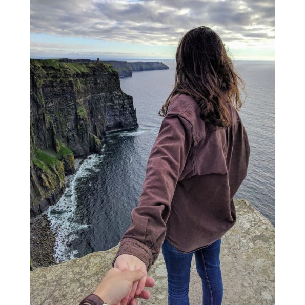 When Dylan #FollowedMeTo Ireland when I left to study abroad only 3 months after meeting him