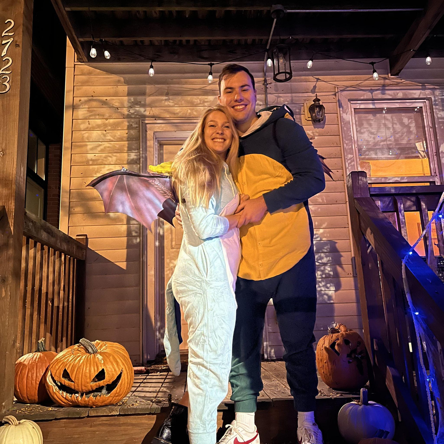 Our first Halloween in our Chicago apartment