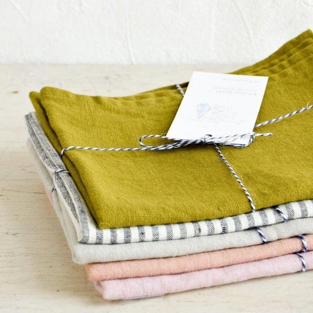 Solid Linen Tea Towel
