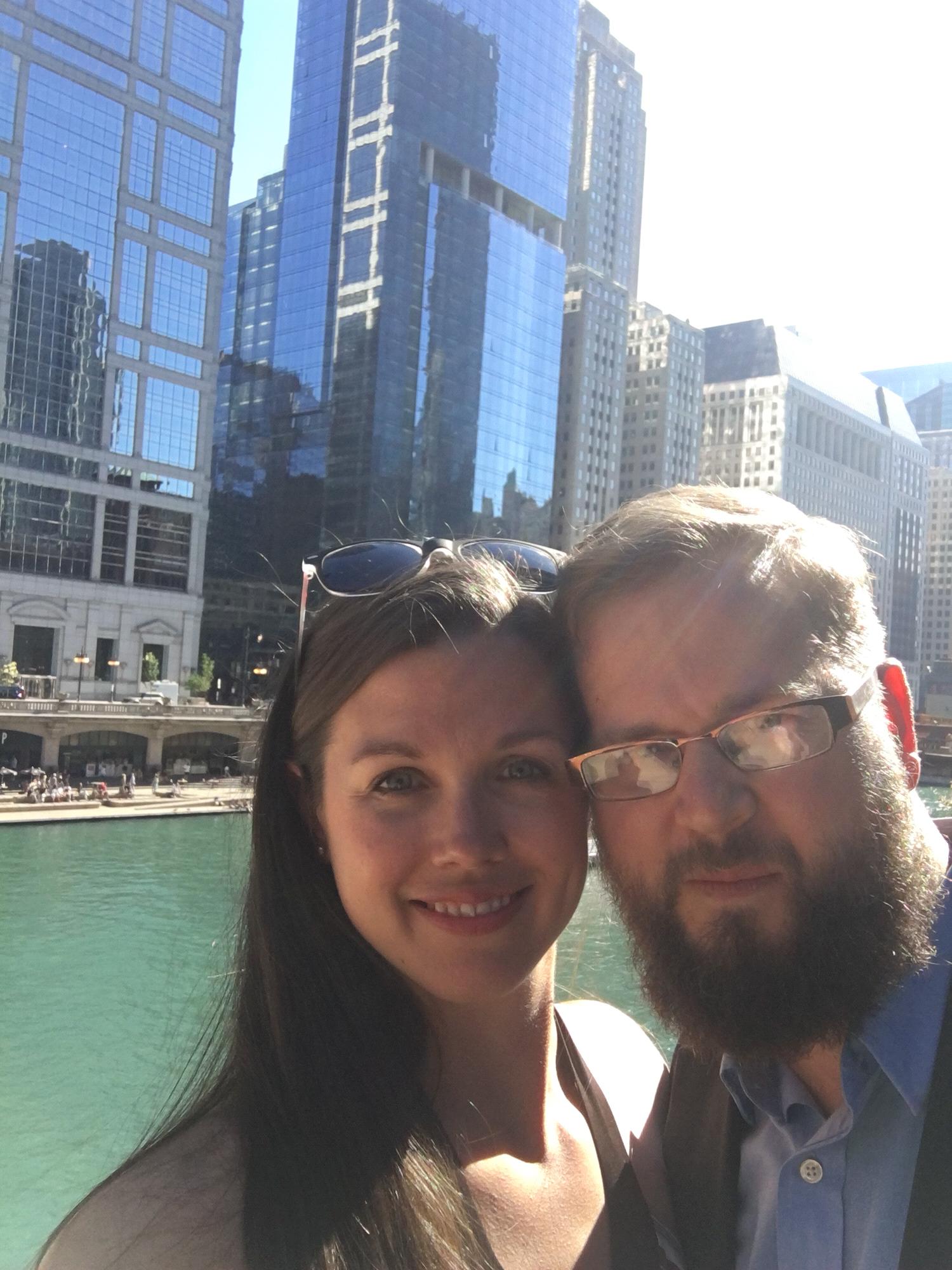 Chicago for the Barron wedding!