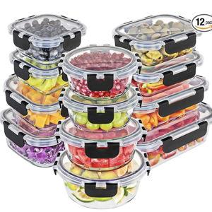Glass Storage Containers Set | Ultimate 24pc Sets