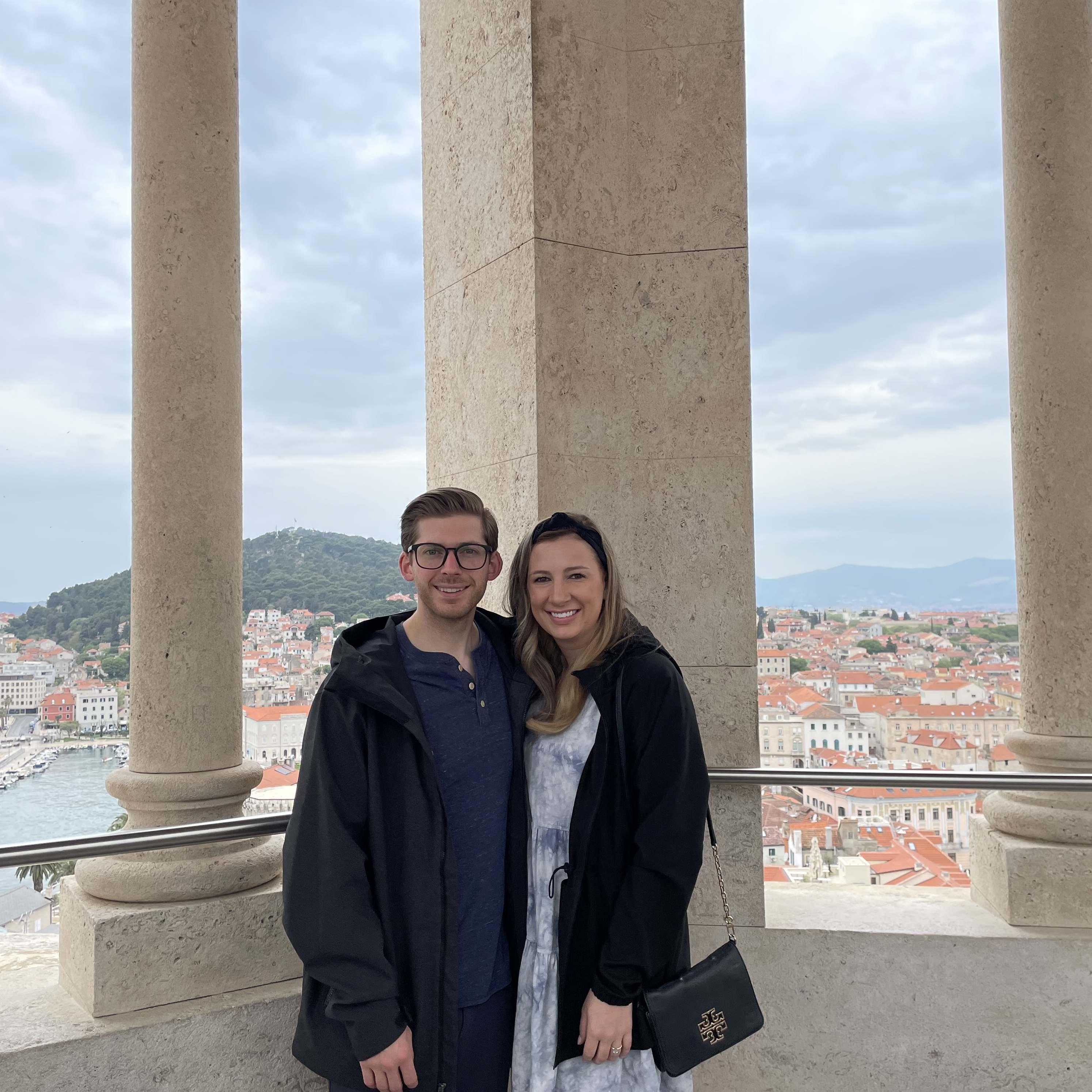 Enjoying the views in Split, Croatia. May 2022