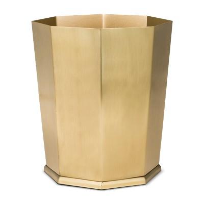 Solid Faceted Wastebasket - Threshold™