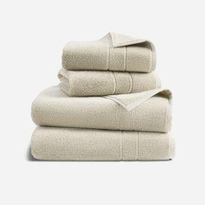 Super-Plush Turkish Cotton Bath Towel Bundle (COLOR: STONE)