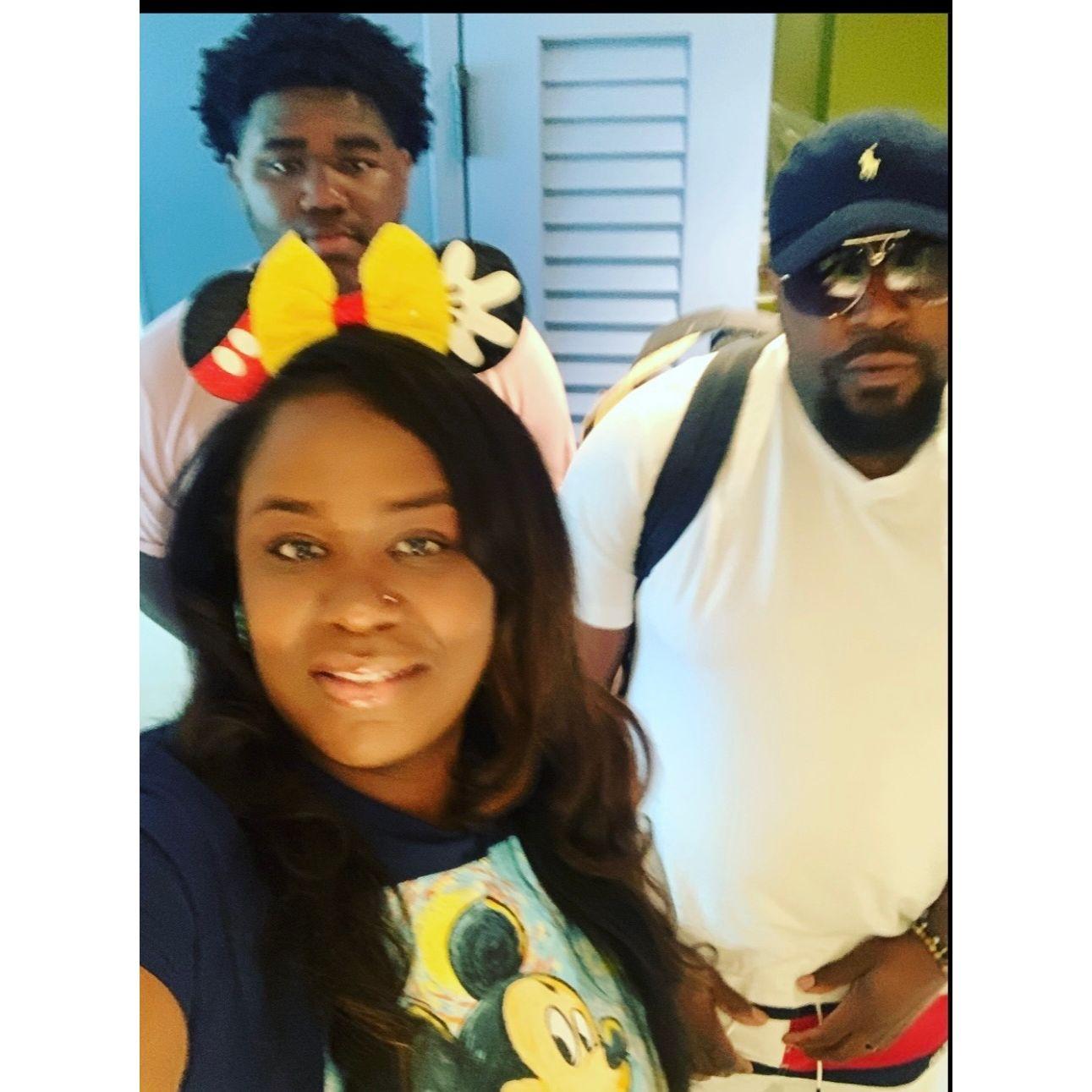 First family vacation together to DISNEY
