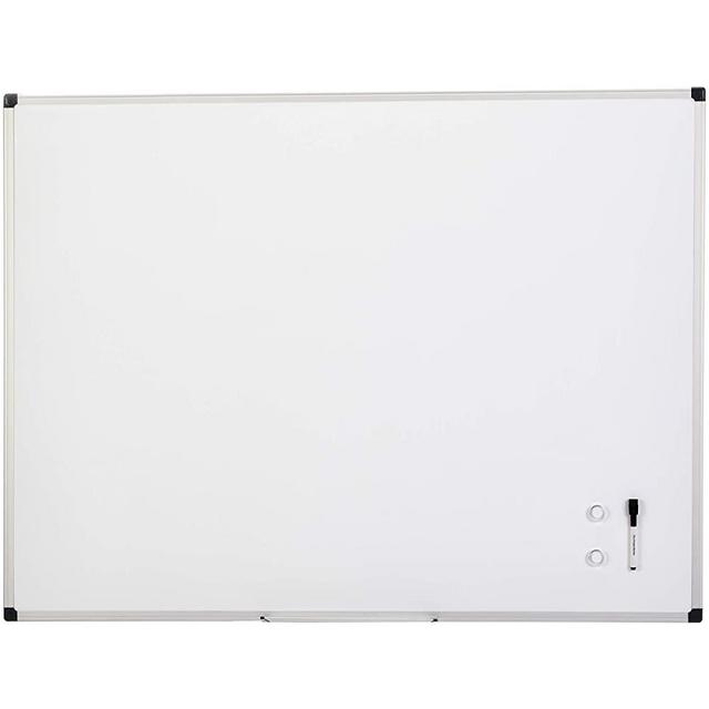 AmazonBasics Magnetic Framed Dry Erase White Board, 36 x 48 Inch
