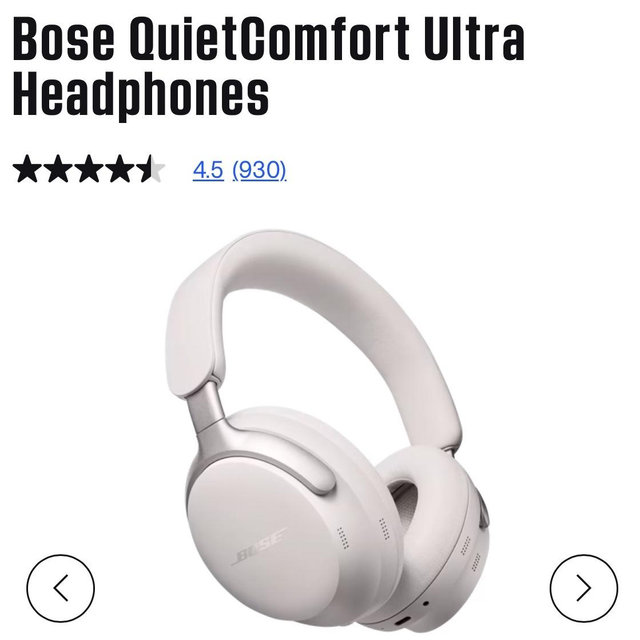 Bose Quietcomfort Ultra Headphones