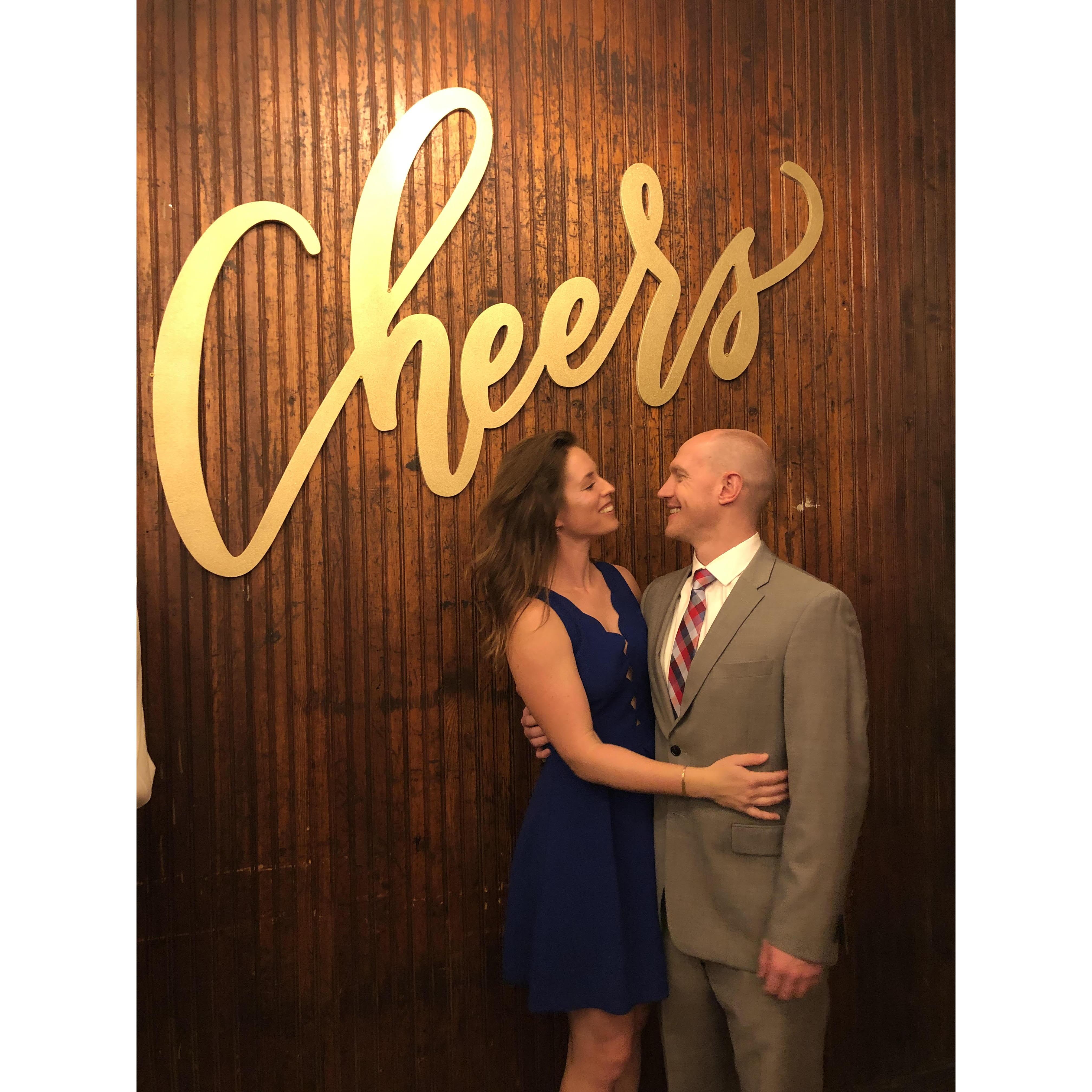 We've been to so...many...weddings together