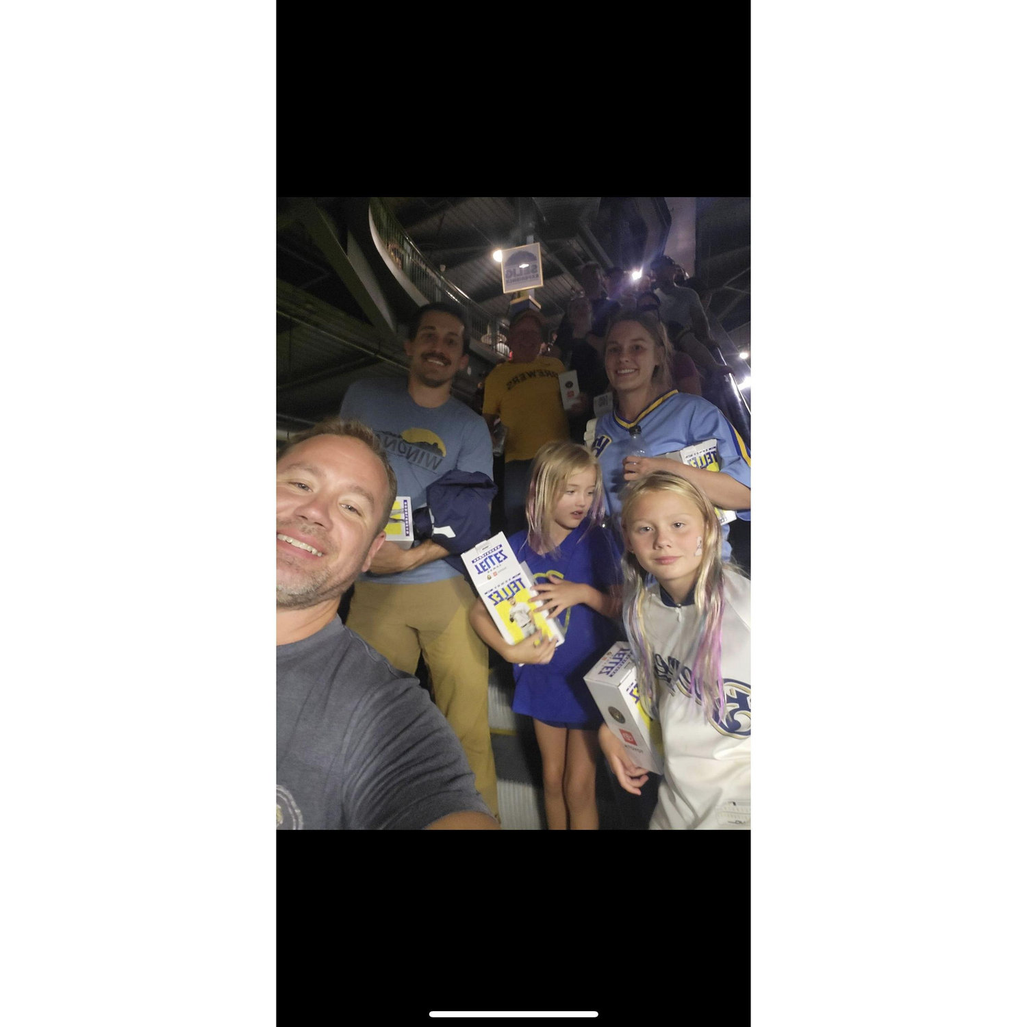 Brewer's Game with Sabrina's dad (Chris) and sisters | 2023