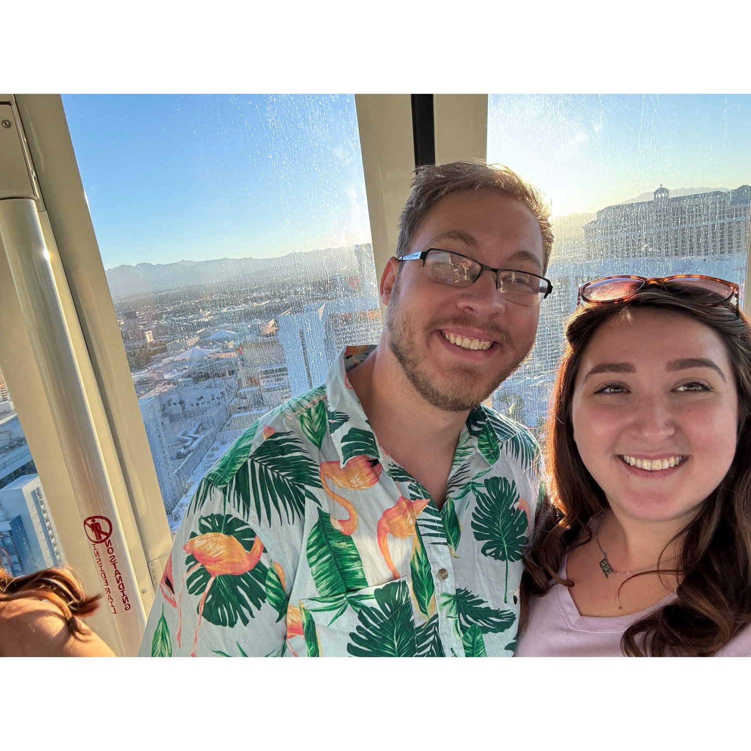 Above Vegas in the High Roller - October 13, 2023