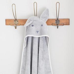 Molly and Moo Beau Bunny Hooded Towel