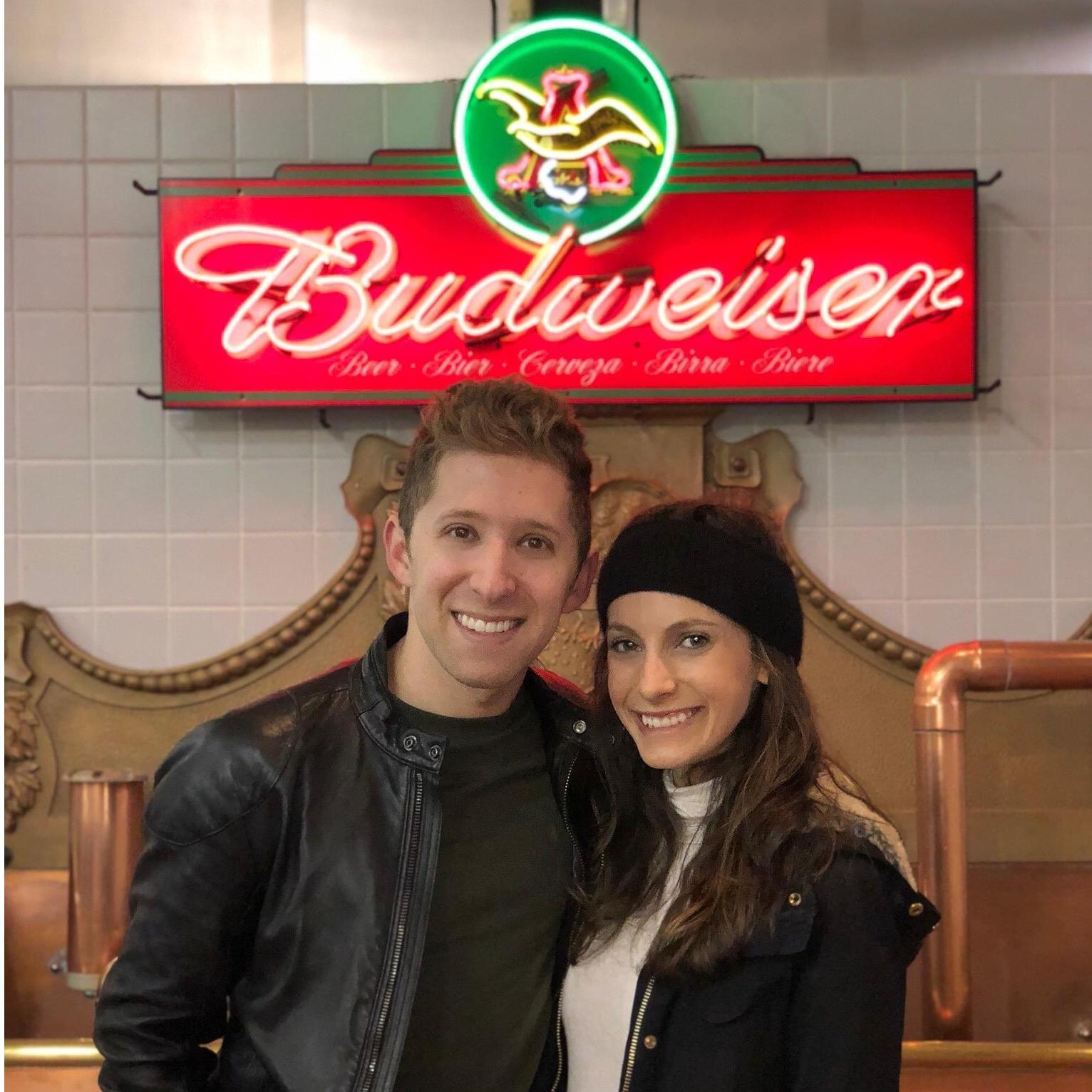 At the Budweiser Factory in St. Louis. March 2018