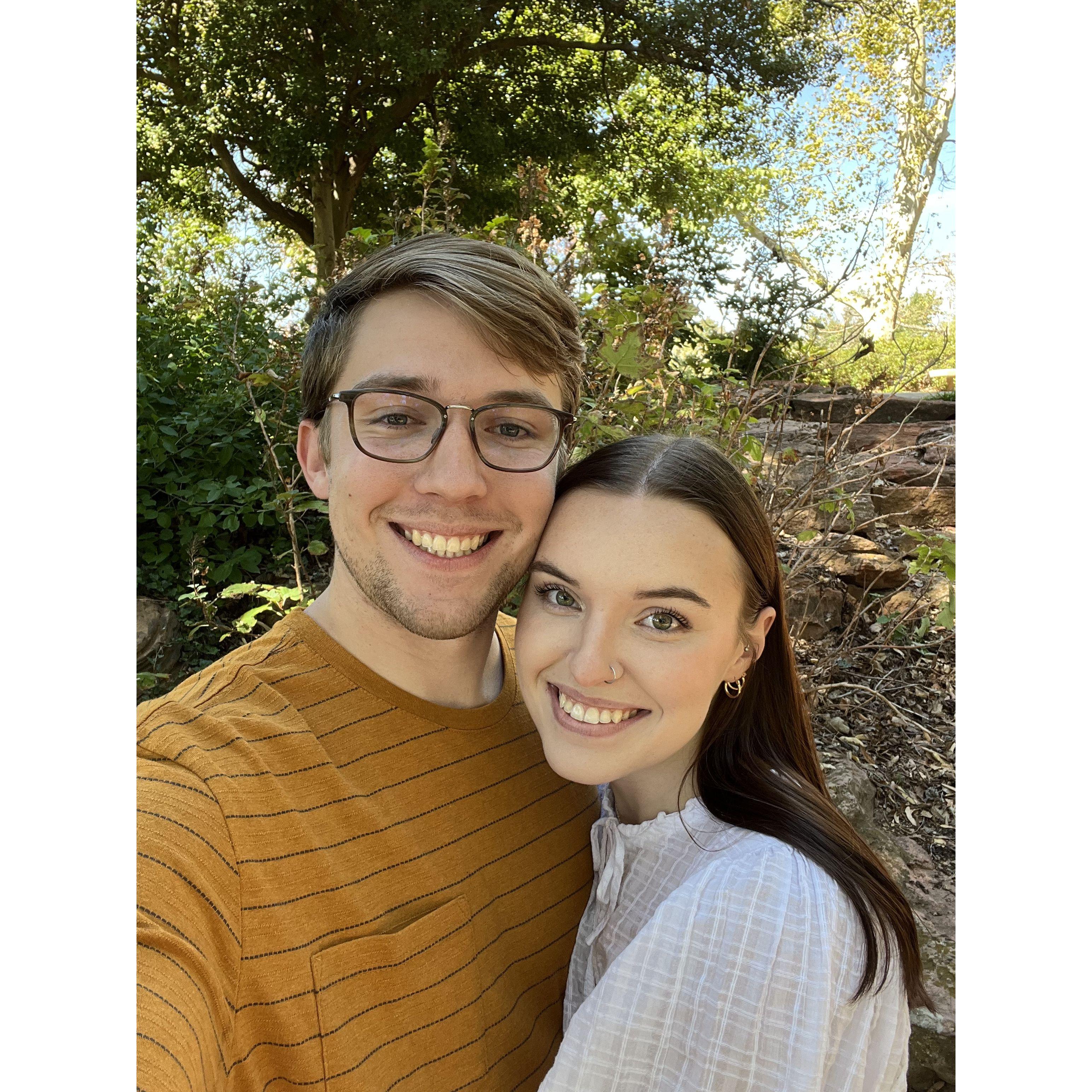 Date to Will Rogers Gardens